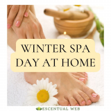 Winter Spa Day at Home