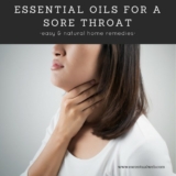 Essential Oils for a Sore Throat